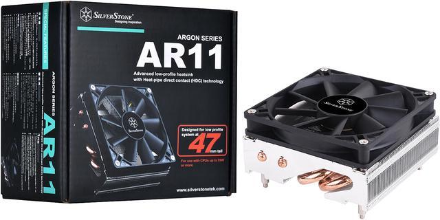 Alt view image 12 of 13 - SILVERSTONE SST-AR11 92mm Dual ball bearing CPU Cooler