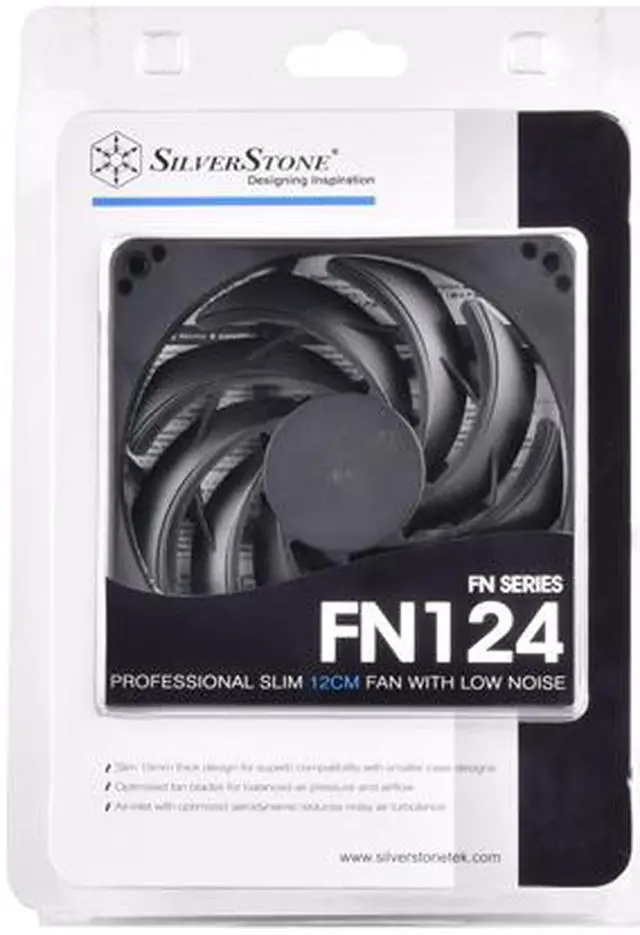 Alt view image 10 of 10 - Silverstone FN Series SST-FN124 120mm High Quality Case Fan