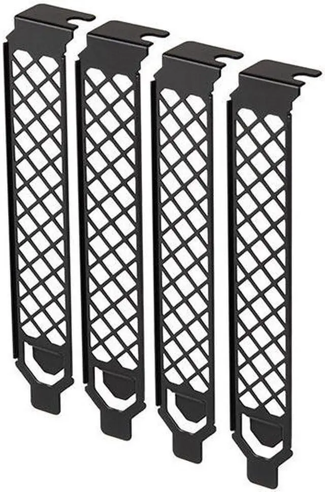 Main image of Silverstone Vented Aero Slots PCI Slot Cover - Black AEROSLOT2-B