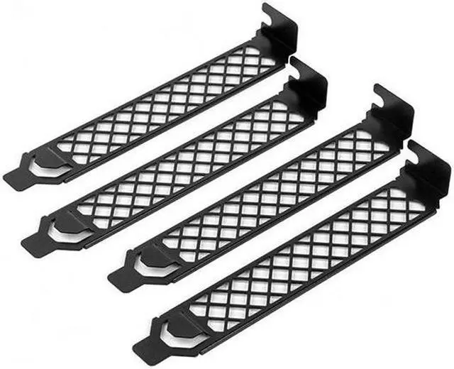 Alt view image 3 of 5 - Silverstone Vented Aero Slots PCI Slot Cover - Black AEROSLOT2-B