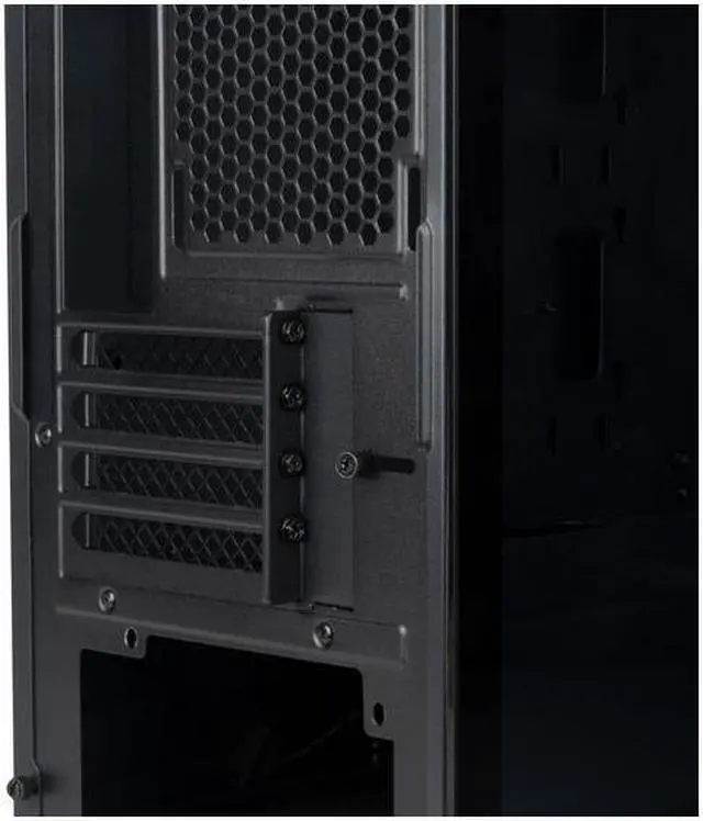 Alt view image 4 of 5 - Silverstone Vented Aero Slots PCI Slot Cover - Black AEROSLOT2-B