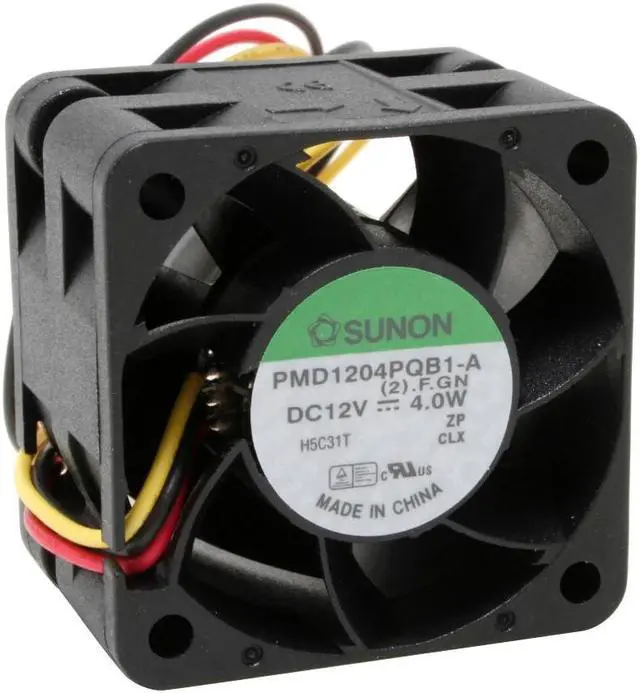 Alt view image 2 of 3 - SUNON FAN-PMD1204PQB1 40mm Case Cooling Fan/Heatsink