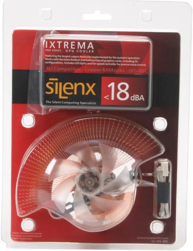 Alt view image 4 of 4 - SilenX IXG-80C GPU Cooler