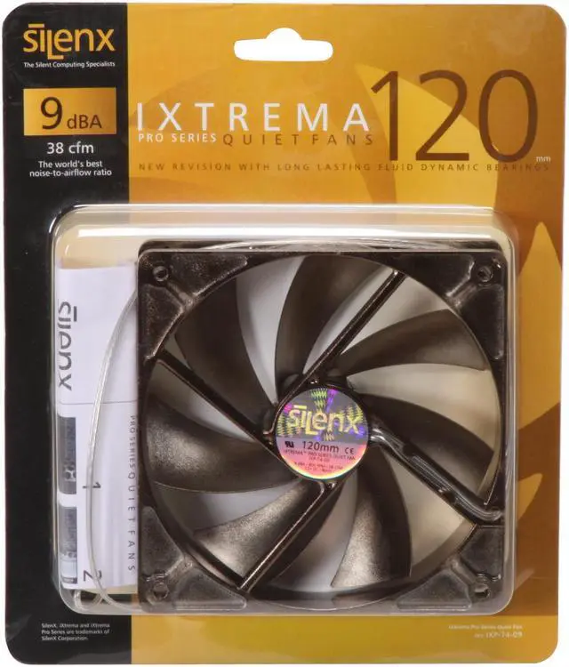 Alt view image 8 of 8 - SilenX IXP-74-09 Case cooler