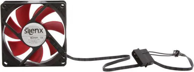 Alt view image 4 of 6 - SilenX EFX-08-15 80mm Effizio Quiet Case Fan