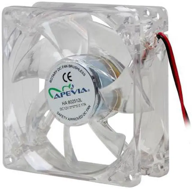 Alt view image 2 of 5 - APEVIA CF4SL-WHT 80mm Case cooler