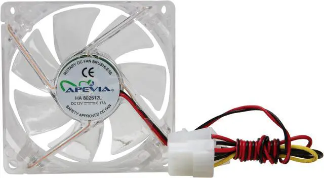 Alt view image 4 of 5 - APEVIA CF4SL-WHT 80mm Case cooler