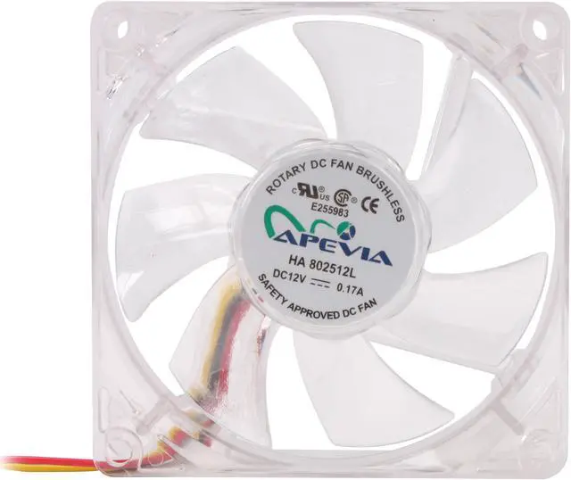 Alt view image 5 of 7 - APEVIA CF8S 80mm Case cooler