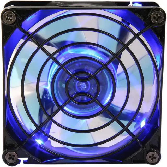 Main image of APEVIA CF8SL-BBL 80mm Blue LED Case Fan w/Grill
