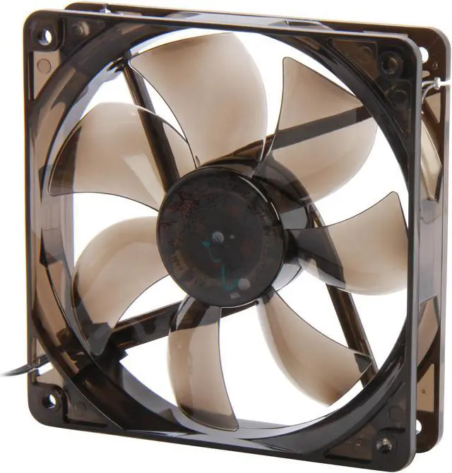 Alt view image 2 of 6 - APEVIA CF12SL-TRD 120mm UV red LED fan w/3-pin and 4-pin connectors and black grill