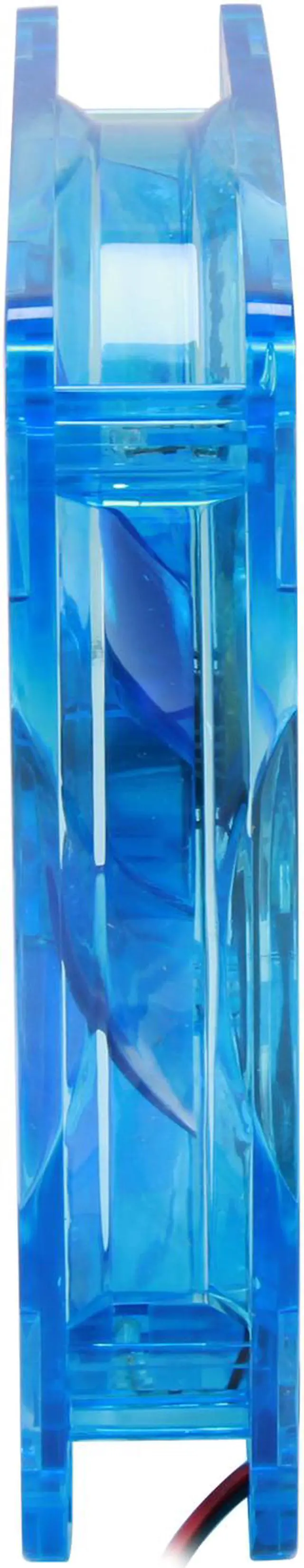 Alt view image 4 of 6 - APEVIA CF312SL-UBL 120mm UV Blue LED Cooling Fan 3 in 1 pack