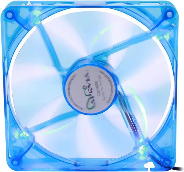 Main image of APEVIA  14SL-BL 140mm UV Blue LED Fan