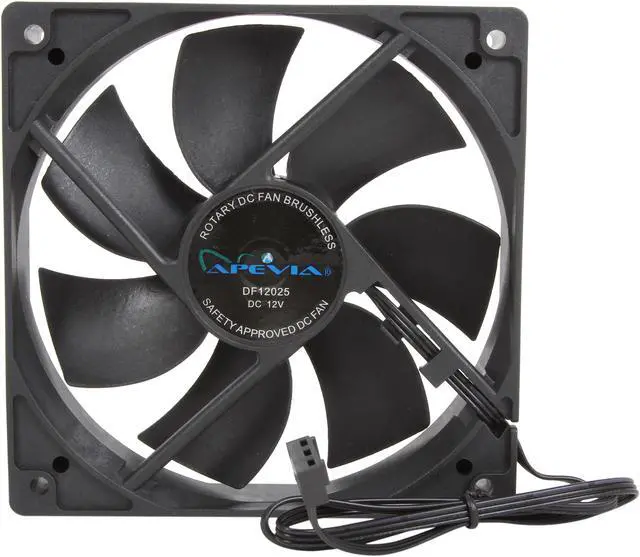 Alt view image 4 of 5 - APEVIA CF312S-BK Case Fan (3-pk)