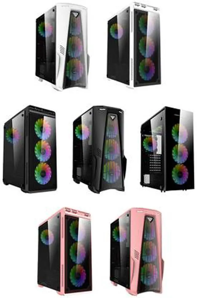 Alt view image 13 of 13 - Apevia FR412L2S-RGB FrostBlade 120mm Silent Addressable RGB Color Changing LED Fan (4 fans) + 2 x Color Changing Magnetic LED Strips & 4-pin Control Box and RF Remote (4 + 2 Pack)