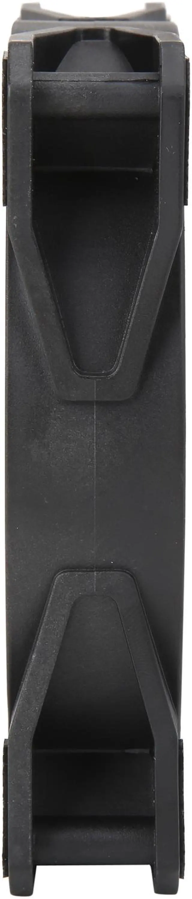 Alt view image 3 of 13 - Apevia FR412L2S-RGB FrostBlade 120mm Silent Addressable RGB Color Changing LED Fan (4 fans) + 2 x Color Changing Magnetic LED Strips & 4-pin Control Box and RF Remote (4 + 2 Pack)