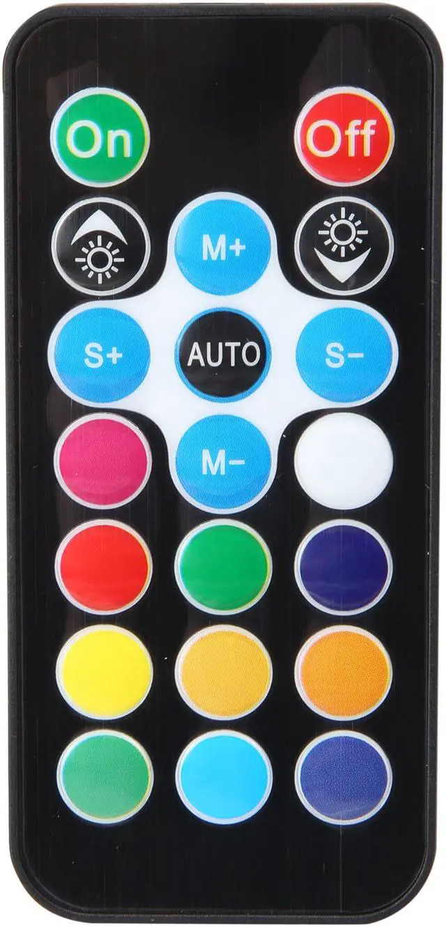 Alt view image 7 of 13 - Apevia FR412L2S-RGB FrostBlade 120mm Silent Addressable RGB Color Changing LED Fan (4 fans) + 2 x Color Changing Magnetic LED Strips & 4-pin Control Box and RF Remote (4 + 2 Pack)