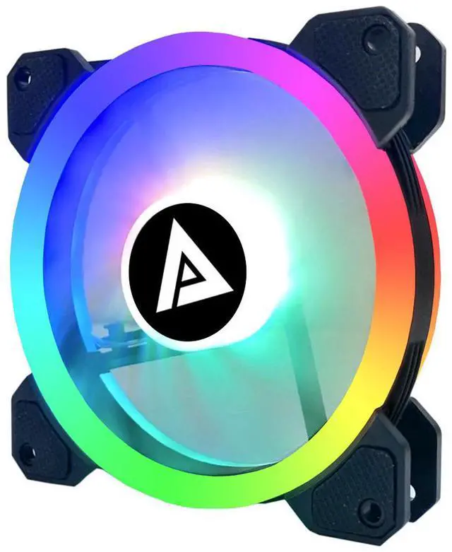 Main image of Apevia Twilight TL412L-RGB - 120mm Dual-Ring RGB Color-Changing LED Case Fan