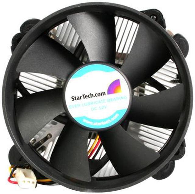 Alt view image 2 of 5 - StarTech.com 95mm Socket T 775 CPU Cooler Fan with Heatsink Cooling FAN775E (Black)
