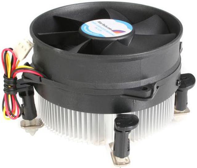 Alt view image 4 of 5 - StarTech.com 95mm Socket T 775 CPU Cooler Fan with Heatsink Cooling FAN775E (Black)