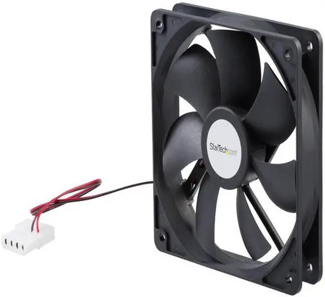 Main image of StarTech.com 120x25mm Dual Ball Bearing Computer Case Fan with LP4 Connector FANBOX12 (Black)