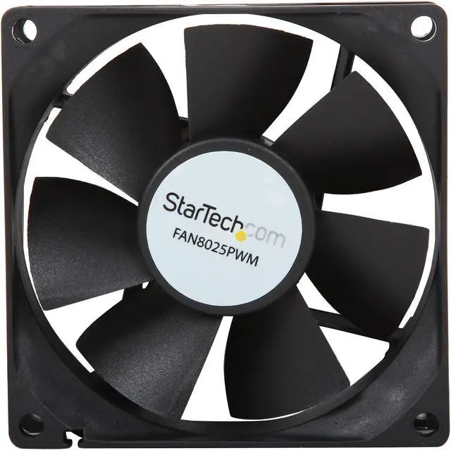 Alt view image 2 of 5 - StarTech.com FAN8025PWM 80mm Computer Case Fan with PWM - Pulse Width Modulation Connector