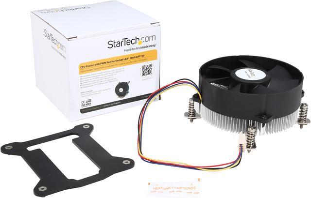 Alt view image 7 of 6 - StarTech.com 95mm CPU Cooler Fan with Heatsink for Socket LGA1156/1155 FAN1156PWM