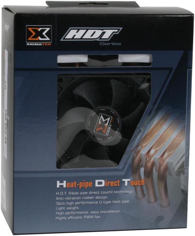Alt view image 10 of 10 - XIGMATEK HDT-S963 92mm Rifle CPU Cooler I5 775 AMD compatible