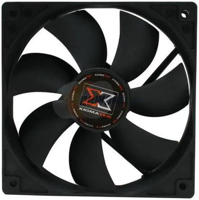 Alt view image 2 of 4 - XIGMATEK XSF-F1251 120mm Case Fan PSU Molex Adapter/extender included