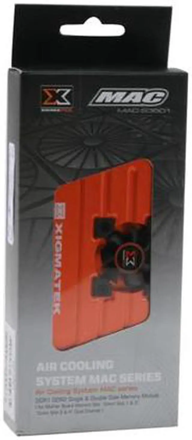 Alt view image 4 of 4 - XIGMATEK MAC-S3501 Al. Extrusion Memory Cooler