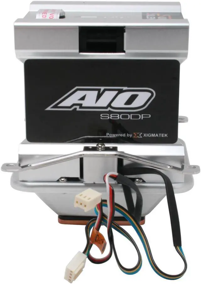 Alt view image 4 of 7 - XIGMATEK AIO-S80DP All-in-one liquid cooling system