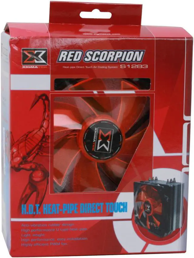 Alt view image 14 of 14 - XIGMATEK HDT-RS1283 120mm CPU Cooler