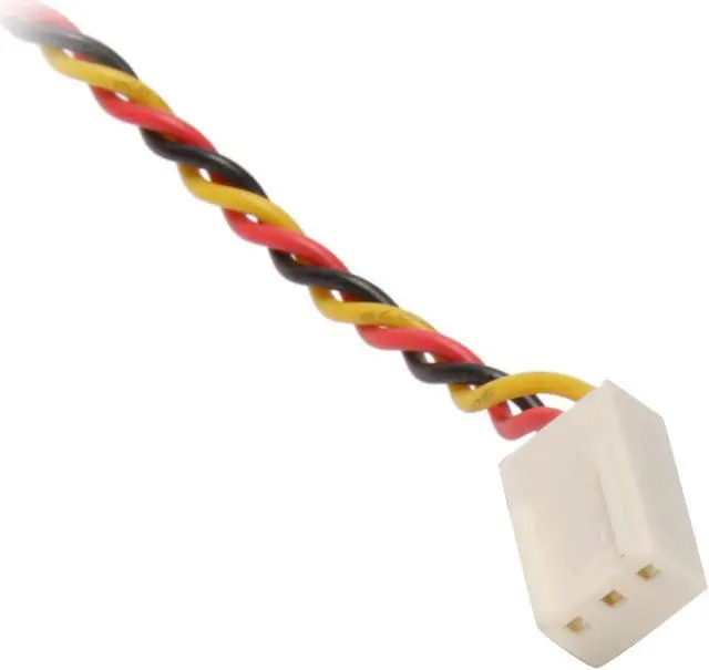 Alt view image 6 of 8 - XIGMATEK FCB (Fluid Circulative Bearing) XLF-F1253 120mm 4 white LED Orange Case Fan  PSU Molex Adapter/extender included