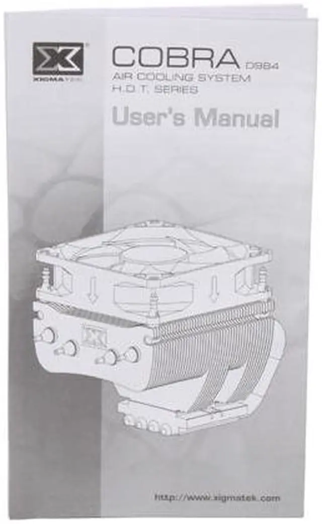 Alt view image 16 of 17 - XIGMATEK cobra - d984 92mm HYPRO Bearing CPU Cooler