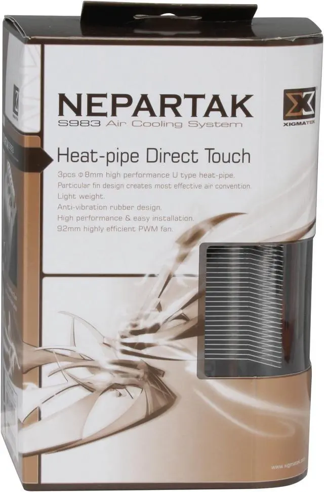 Alt view image 17 of 17 - XIGMATEK nepartak - s983 92mm HYPRO Bearing CPU Cooler