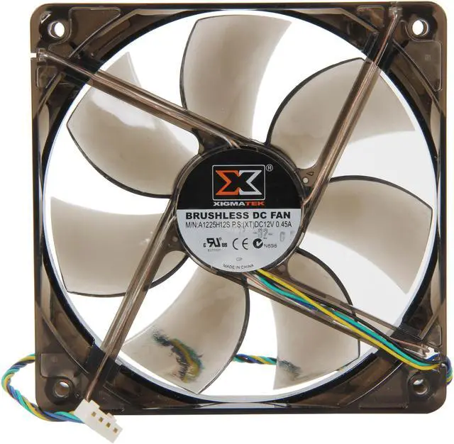 Alt view image 5 of 9 - XIGMATEK Dark Knight II SD1283 Night Hawk Edition CPU Cooler with Stealth Aerospace Industry Thermal conductive ceramic coating LGA1150 Haswell Compatible