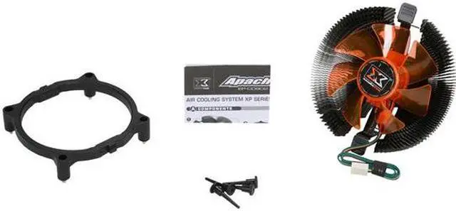 Alt view image 7 of 8 - XIGMATEK Apache EP-CD903 92mm Sleeve CPU Cooler supports AM2 AM3 939 754 and LGA 1156