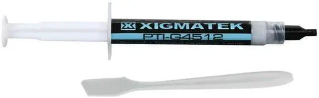 Alt view image 2 of 3 - XIGMATEK PTI-G4512 thermal grease with gold grade thermal matrix filler particles