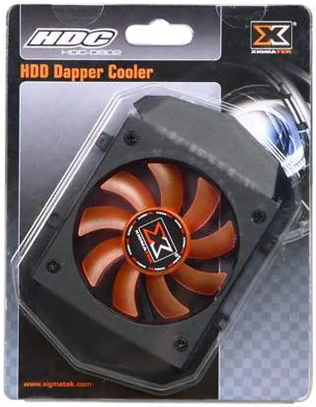 Alt view image 4 of 4 - XIGMATEK HDC-D802 Aluminum Hard Drive Cooler for HDD Bay