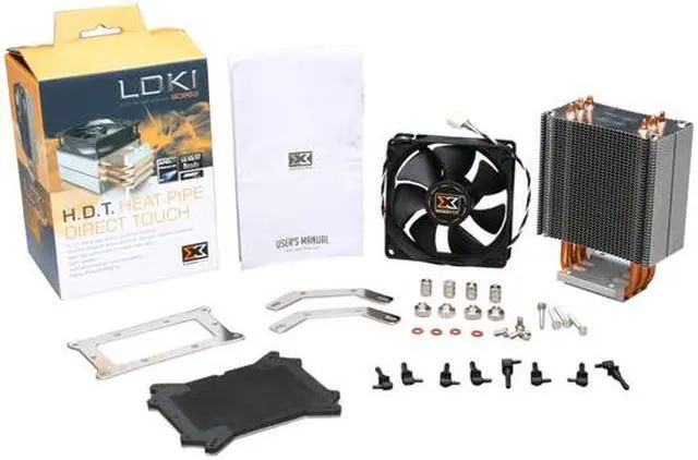 Alt view image 5 of 5 - XIGMATEK LOKI SD963 92mm HYPRO Bearing CPU Cooler bracket included dual fan push pull compatible LGA1150 Haswell Compatible