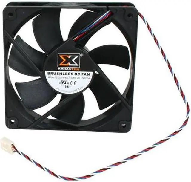 Alt view image 6 of 7 - XIGMATEK Gaia SD1283 120mm Long Life Bearing CPU Cooler LGA1150 Haswell Compatible