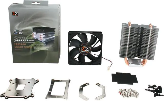 Alt view image 7 of 7 - XIGMATEK Gaia SD1283 120mm Long Life Bearing CPU Cooler LGA1150 Haswell Compatible