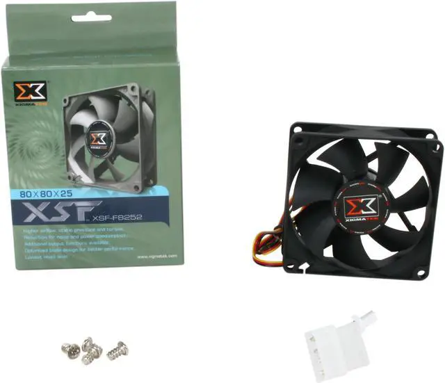 Alt view image 5 of 5 - XIGMATEK eXTREME SILENT Series XSF-F8252 80mm Case Fan