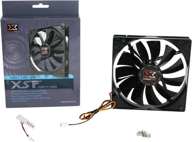 Alt view image 5 of 5 - XIGMATEK eXTREME SILENT Series XSF-F1452 140mm Case Fan