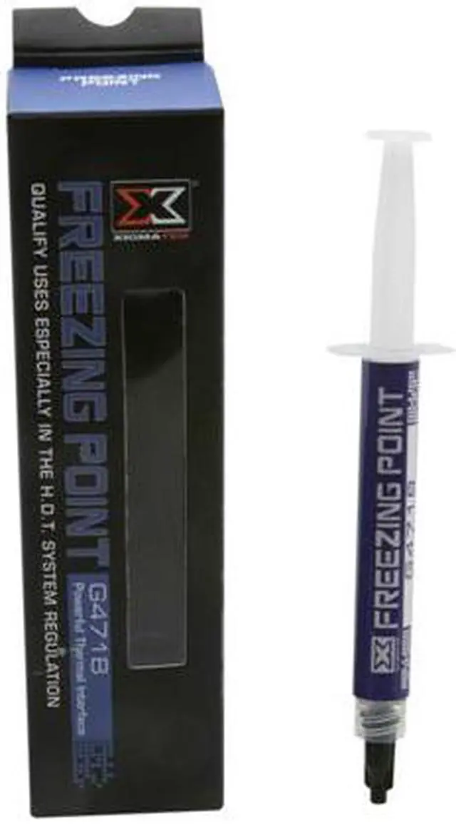 Alt view image 2 of 2 - XIGMATEK Freezing Point G4718 Thermal Paste Non Silicone Metal Grade Proprietary Formulated