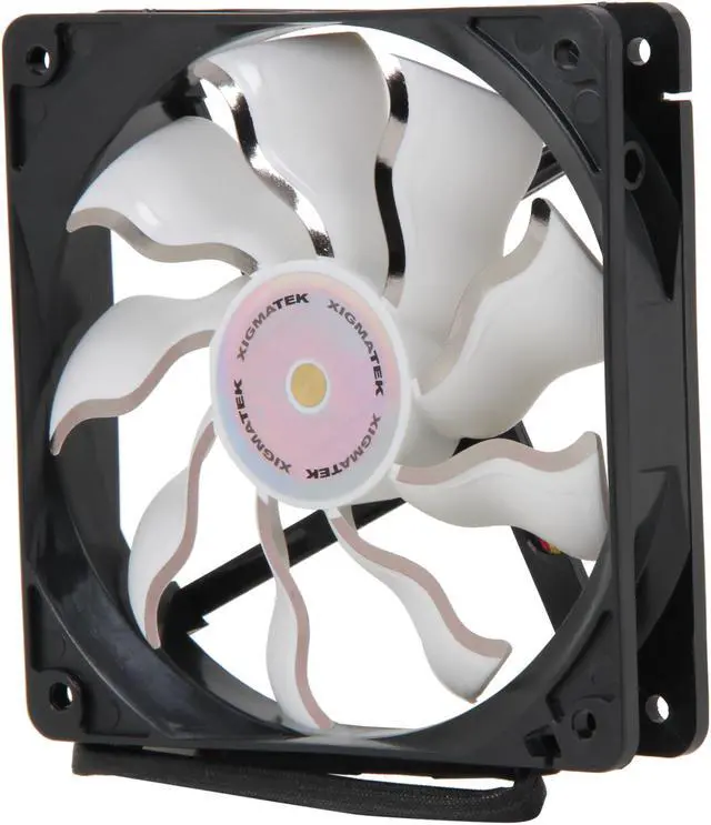 Main image of Xigmatek AOS (Aeronautical Oil System Bearing) XAF-F1252 120MM Fan with Copper Bushing Axis White Blade