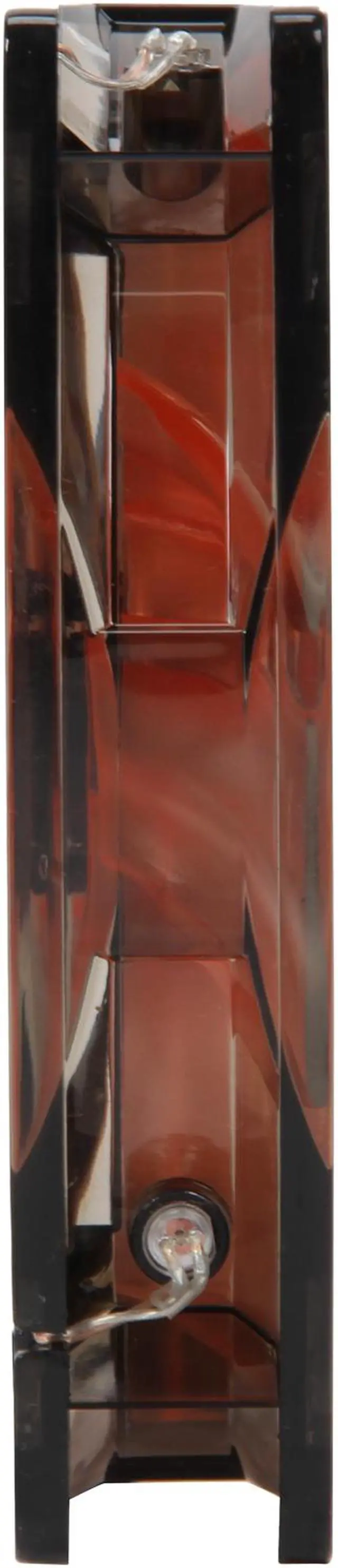 Alt view image 5 of 9 - Xigmatek AOS (Aeronautical Oil System Bearing) XAF-F1253 120MM Fan with Copper Bushing Axis Orange Blade White LED