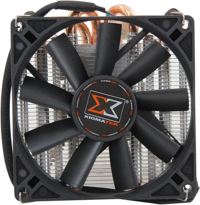 Alt view image 2 of 6 - Xigmatek CAC-D9HH4-U02 PRAETON LD964 Low profile HDT CPU Cooler