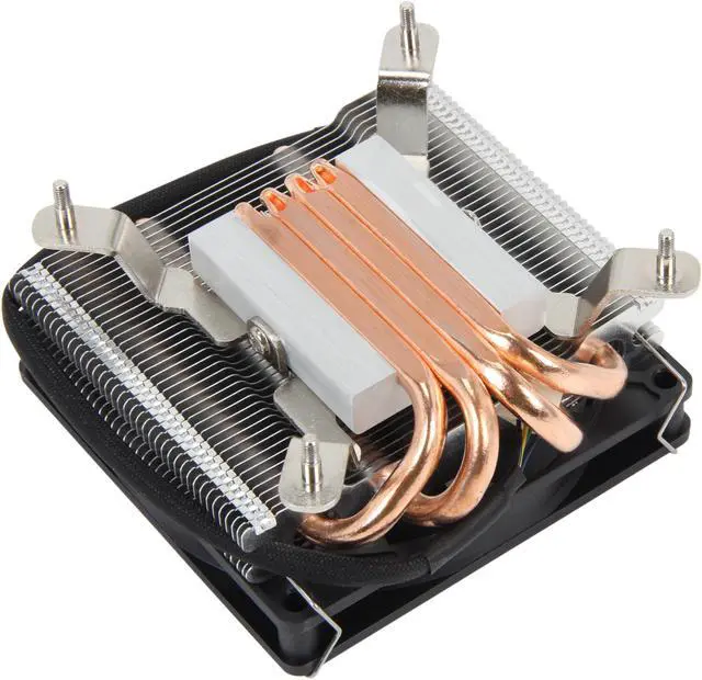 Alt view image 5 of 6 - Xigmatek CAC-D9HH4-U02 PRAETON LD964 Low profile HDT CPU Cooler