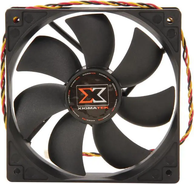 Alt view image 2 of 5 - XIGMATEK eXTREME SILENT Series XSF-F1252 120mm Case Fan with FCB (Fluid Circulative Bearing), 4 in 1 package CFS-SXGJR-KU3