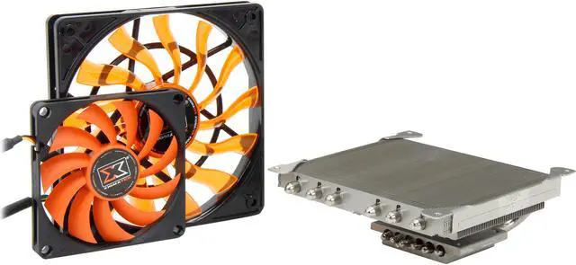Main image of XIGMATEK Janus LD1266 80mm & 120mm Fluid Circulative Bearing CPU Cooler
